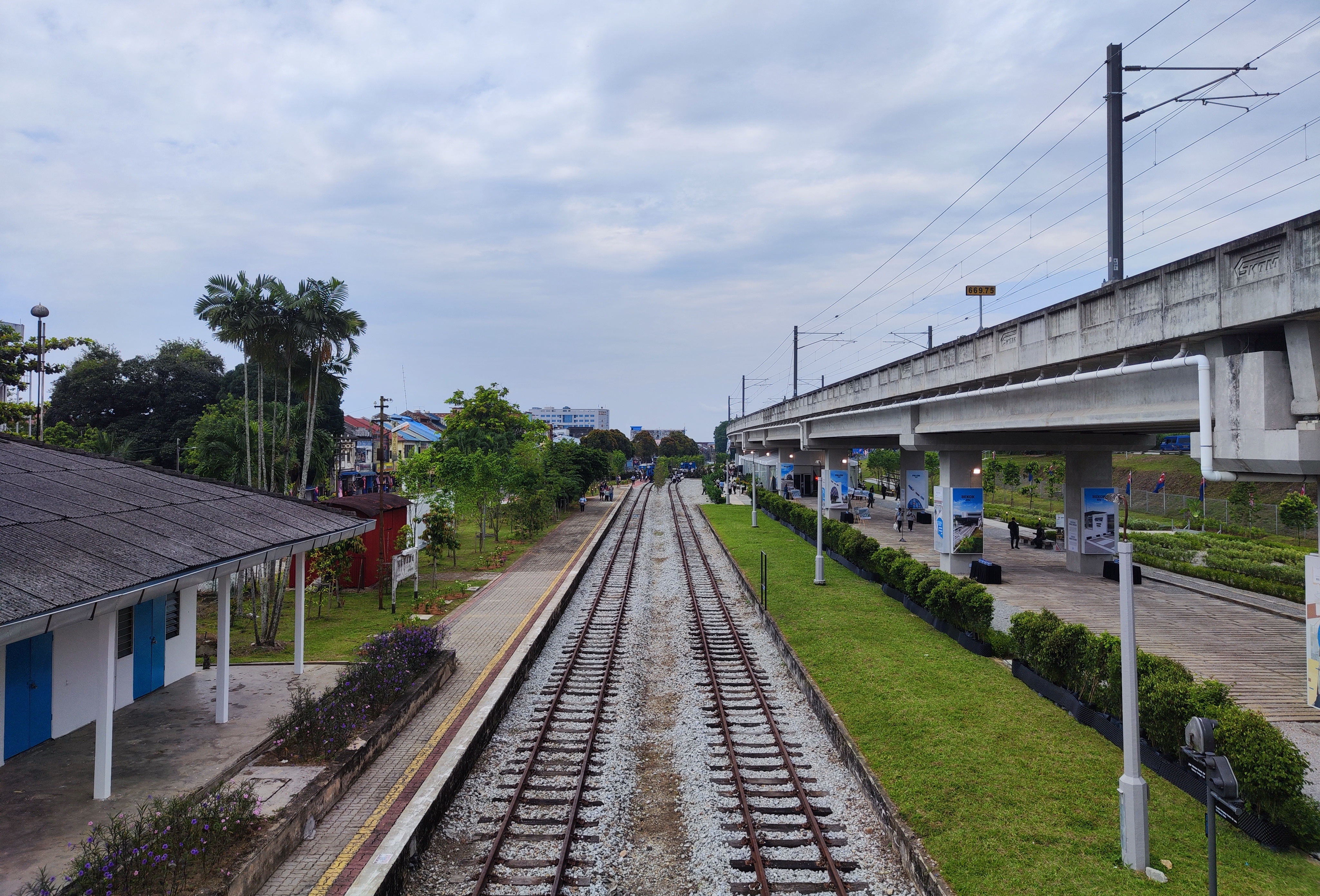 Kluang Heritage Railway Linear Park
